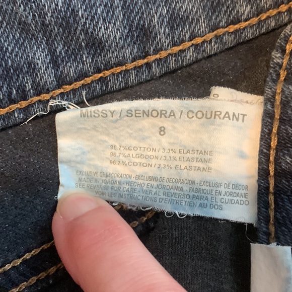 Bandolino Denim Jeans Sz 8 - Picture 6 of 7